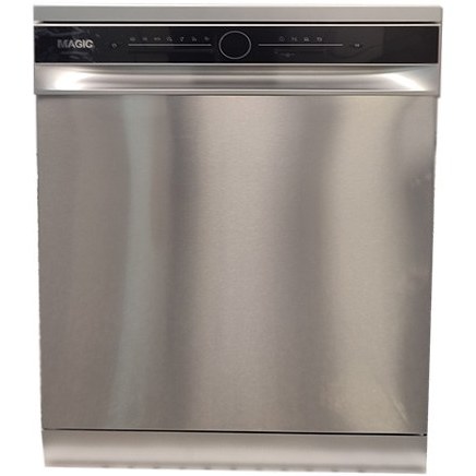 ماشین ظرفشویی مجیک مدل DW52M01 ظرفیت ۱۴ نفر رنگ سفید