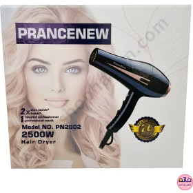 سشوار پرنس نیو مدل PN2002 ظرفیت ۲۵۰۰ وات