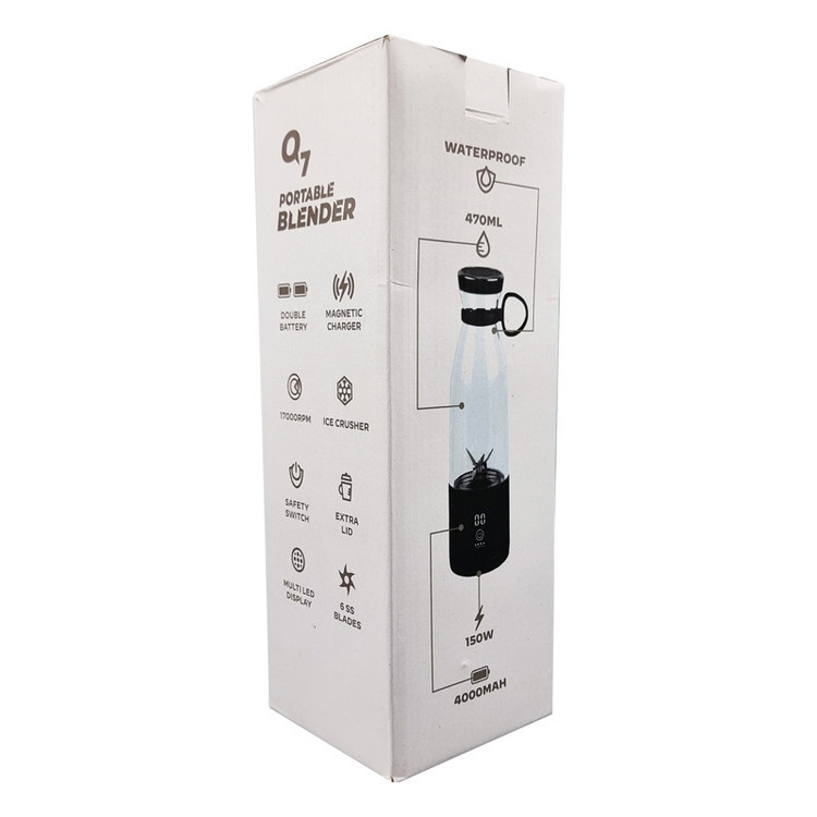 شیکر کوئیک مدل شارژی کد Q7 گنجایش 0.5 لیتر