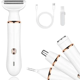 ماشین اصلاح شارژی بانوان ام دی اچ ال MDHL مدل MD-HY6005 با 4 سری