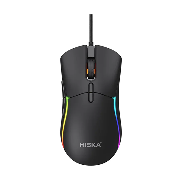 ماوس گیمینگ سیمی mog 340 هیسکا (HISKA)