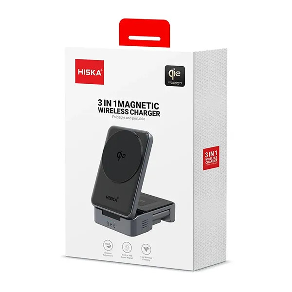 شارژر وایرلس 15 وات HR-15 هیسکا (Hiska)