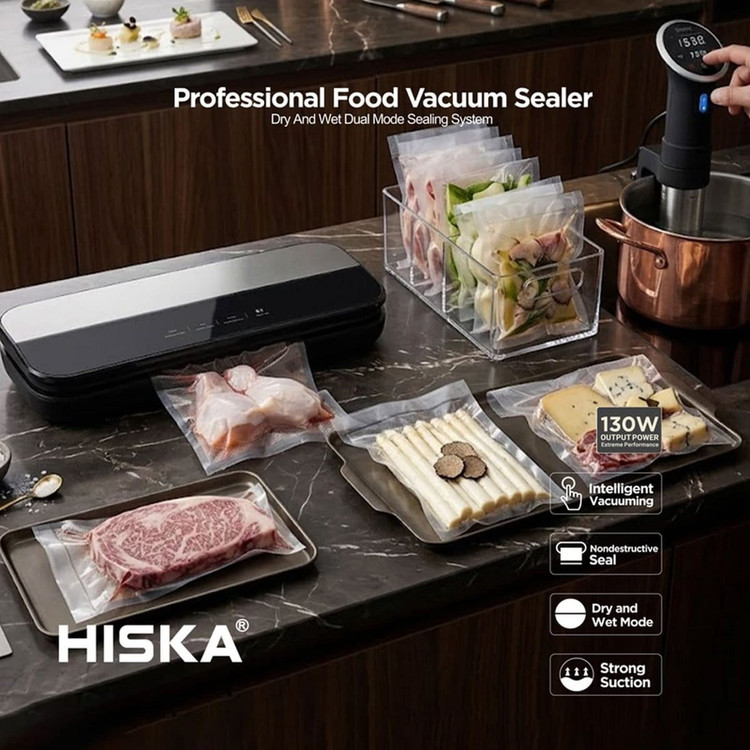 دستگاه وکیوم سیلر هیسکا HISKA HR 82