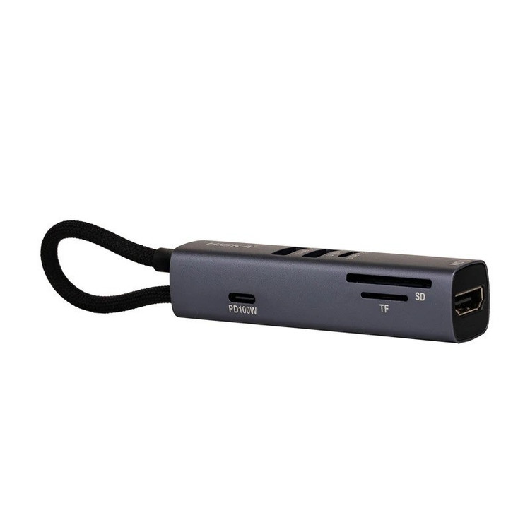 هاب 7 پورت USB-C هیسکا مدل HR-53