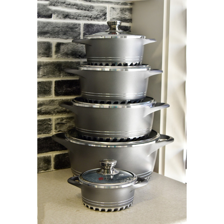سرویس پخت و پز 17 پارچه ام جی اس مدل ایتالیا C کد 800280