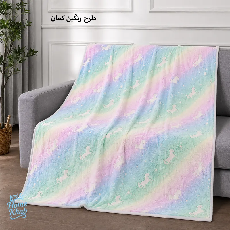 پتو ژله ای شبنما یکنفره در طرح های جدید