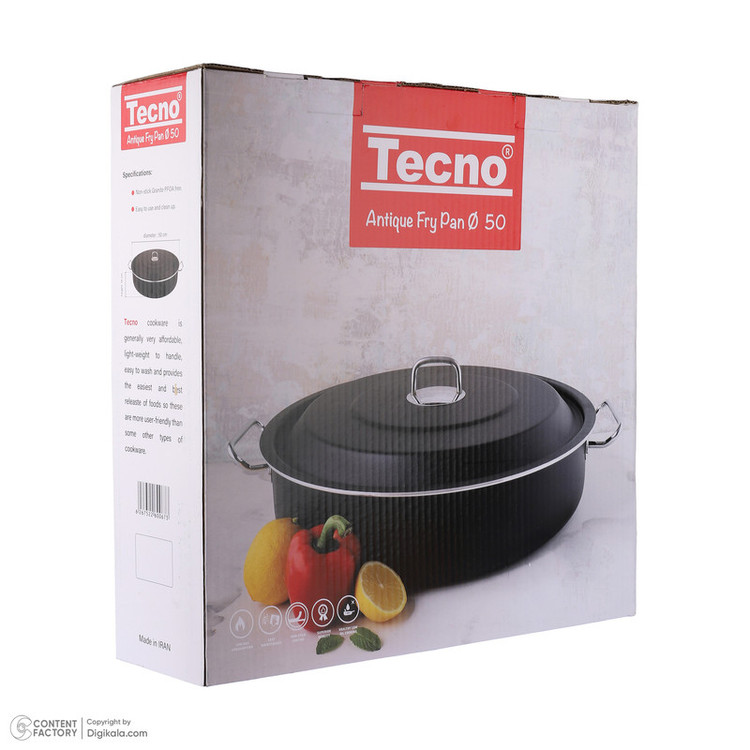 تابه گرانیت تکنو مدل آنتیک سایز 50