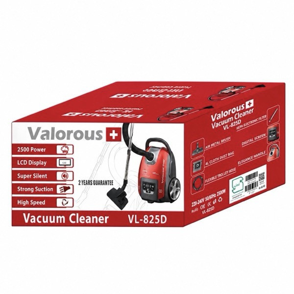 جاروبرقی 2500 وات والوروس مدل VL-825D