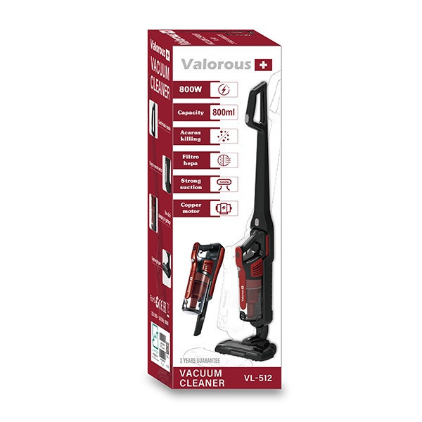 جارو شارژی عصایی والوروس مدل VL-512
